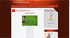 Desktop Screenshot of alfonsofrancia.com