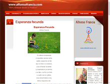 Tablet Screenshot of alfonsofrancia.com